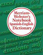 Book cover for Merriam-Webster's Notebook Spanish-English Dictionary