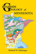 Book cover for Roadside Geology of Minnesota