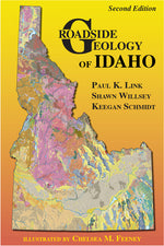 Book cover for Roadside Geology of Idaho