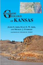 Book cover for Roadside Geology of Kansas