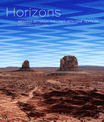 Book cover for Horizons: Weaving Between the Lines with Diné Textiles