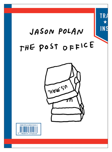 Book cover for Jason Polan: The Post Office