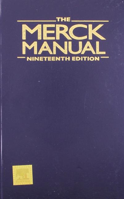 Book cover for Merck Manual of Diagnosis and Therapy