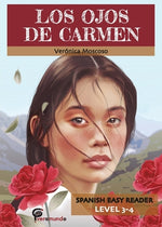 Book cover for Los Ojos de Carmen: Spanish Easy Reader