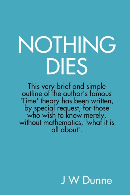 Book cover for Nothing Dies