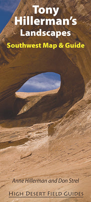 Book cover for Tony Hillerman's Landscapes: Southwest Map and Guide