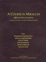 Book cover for Course in Miracles Urtext Manuscripts Complete Seven Volume Combined Edition