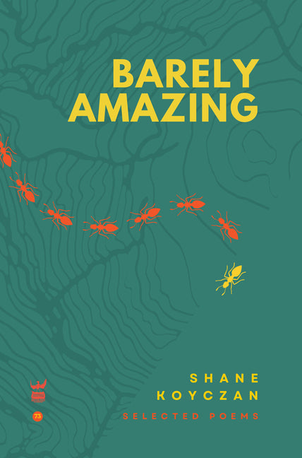 Book cover for Barely Amazing: Selected Poems