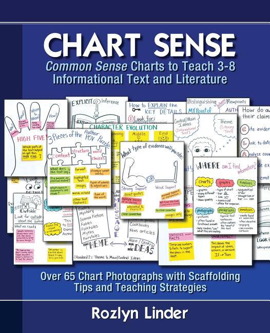 Book cover for Chart Sense: Common Sense Charts to Teach 3-8 Informational Text and Literature