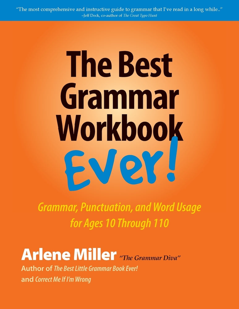 Book cover for The Best Grammar Workbook Ever!