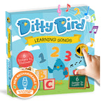 Book cover for Ditty Bird Learning Songs Interactive Musical Book for Toddlers 1- 3 Sing-Along Boardbook for Baby