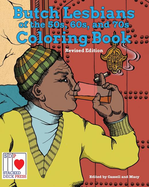 Book cover for Butch Lesbians of the '50s, '60s, and '70s Coloring Book
