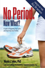 Book cover for No Period. Now What?: A Guide to Regaining Your Cycles and Improving Your Fertility (2024 Update)