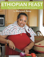 Book cover for Ethiopian Feast: The Crown Jewel of African Cuisine