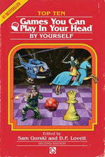 Book cover for Top 10 Games You Can Play In Your Head, By Yourself: Second Edition