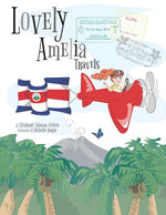 Book cover for Children's Book: Lovely Amelia Travels