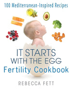 Book cover for It Starts with the Egg Fertility Cookbook: 100 Mediterranean-Inspired Recipes