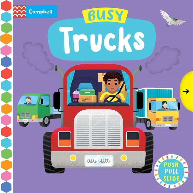 Book cover for Busy Trucks