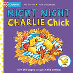 Book cover for Night Night, Charlie Chick!