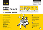 Book cover for Walkthru 5-Step Guides to Build Great Teaching (USA Edition)