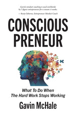 Book cover for Consciouspreneur: What To Do When The Hard Work Stops Working