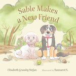 Book cover for Sable Makes a New Friend
