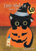 Book cover for Little Black Cat Finds a Home