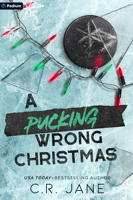 Book cover for Pucking Wrong Christmas: A Hockey Romance