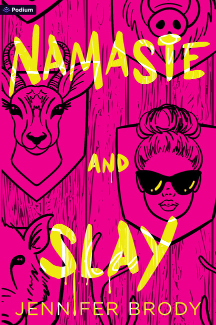 Book cover for Namaste and Slay: A Dark Romantic Thriller
