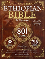 Book cover for Complete Ethiopian Bible in English - Original Version - 88 Books (Comfort Print)