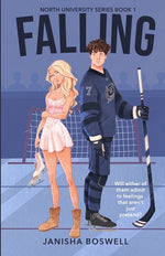 Book cover for Falling: A Fake Dating College Romance