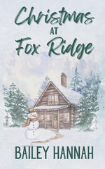 Book cover for Christmas at Fox Ridge