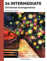 Book cover for 36 Intermediate Christmas Arrangements For Piano Solo