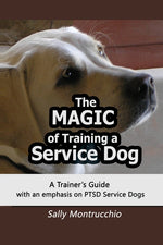Book cover for Magic of Training a Service Dog