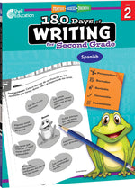 Book cover for 180 Days(tm) Writing for Second Grade: Practice, Assess, Diagnose
