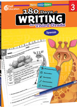 Book cover for 180 Days(tm) Writing for Third Grade: Practice, Assess, Diagnose