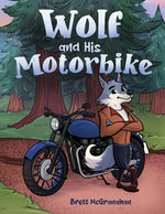 Book cover for Wolf and His Motorbike