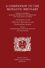 Book cover for Companion to the Monastic Breviary