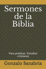Book cover for Sermones de la Biblia: para predicar. Estudios cristianos =