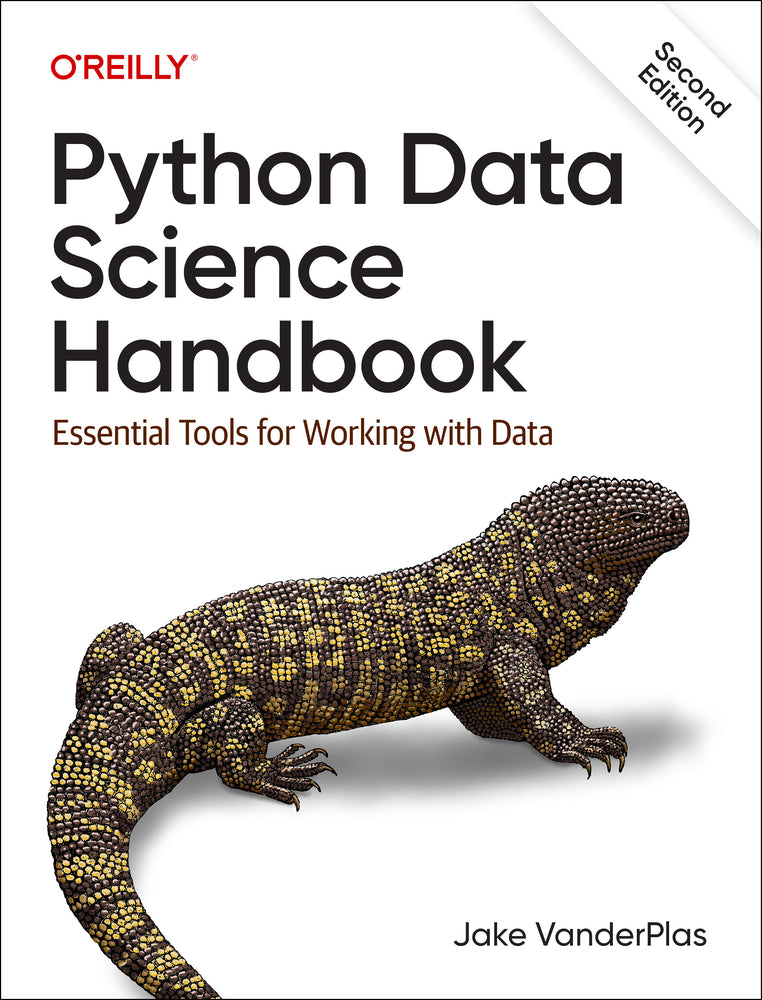 Book cover for Python Data Science Handbook: Essential Tools for Working with Data