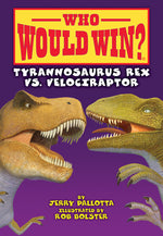Book cover for Tyrannosaurus Rex vs. Velociraptor