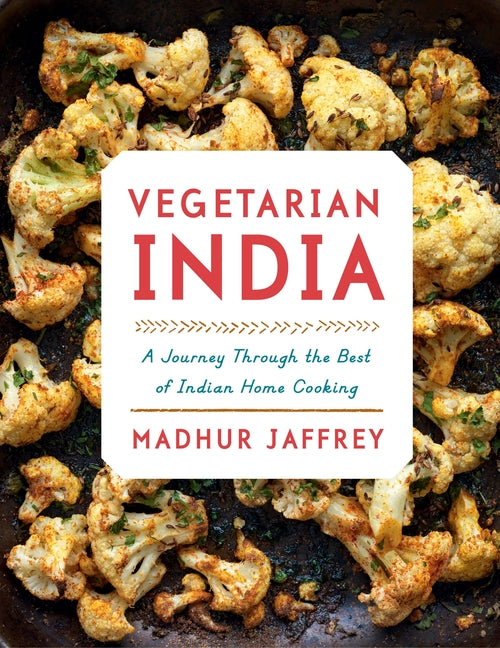 Book cover for Vegetarian India: A Journey Through the Best of Indian Home Cooking: A Cookbook