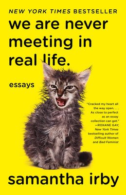 Book cover for We Are Never Meeting in Real Life.: Essays