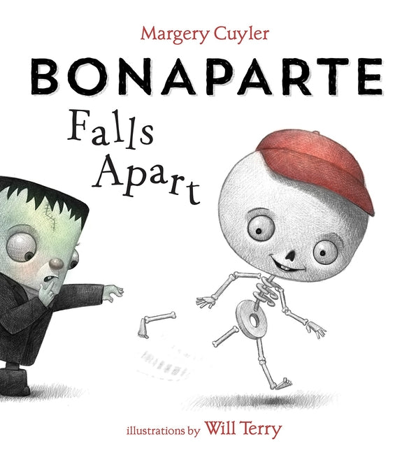 Book cover for Bonaparte Falls Apart: A Funny Skeleton Book for Kids and Toddlers