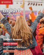 Book cover for English B for the Ib Diploma Teacher's Resource with Digital Access