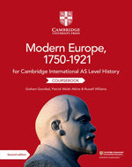 Book cover for Cambridge International as Level History Modern Europe, 1750-1921 Coursebook (Revised)