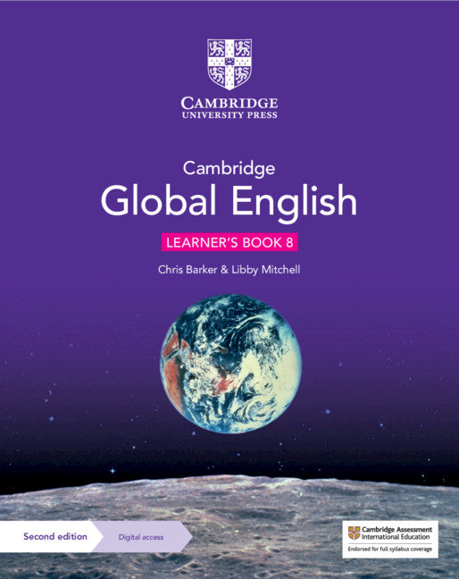 Book cover for Cambridge Global English Learner's Book 8 with Digital Access (1 Year): For Cambridge Lower Secondary English as a Second Language (Revised)