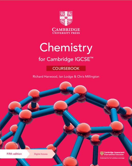 Book cover for Cambridge Igcse(tm) Chemistry Coursebook with Digital Access (2 Years) (Revised)