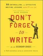 Book cover for Don't Forget to Write