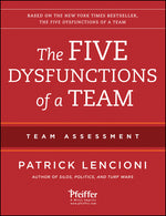Book cover for The Five Dysfunctions of a Team: Team Assessment